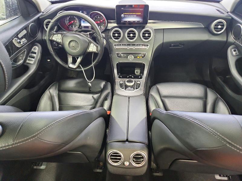 2017 Mercedes-benz C class VIN 55SWF4KB1HU189364 COPART salvage auction — MINOR DENT/SCRATCHES, NC - DEALER ONLY CLEAN TITLE, sold $7,700 on 2026-07-27 (photo 8)