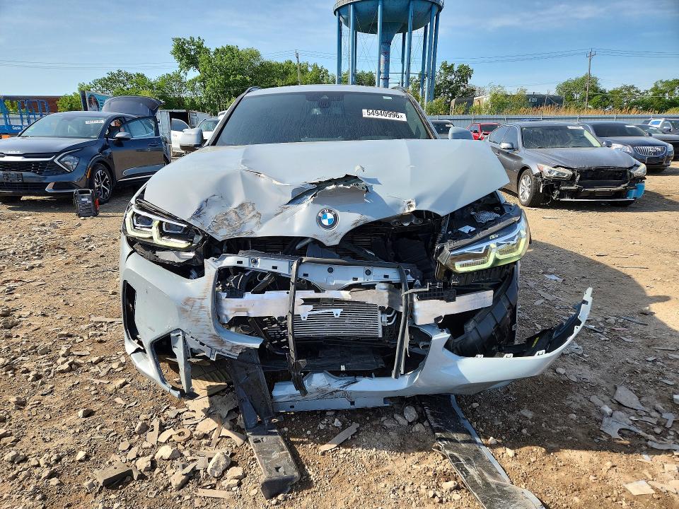 2022 BMW X4 VIN 5UX33DT06N9M06616 COPART salvage auction — FRONT END, Wv - Salvage Certificate, sold $7,500 on 2026-07-22 (photo 5)