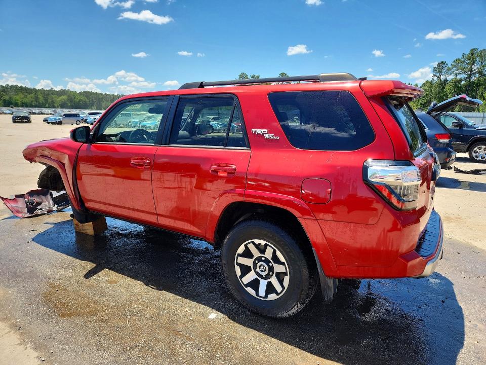2021 Toyota 4runner VIN JTEPU5JR0M5957259 COPART salvage auction — FRONT END, Sc - Cert Of Title-Salvage, sold $11,400 on 2026-07-20 (photo 2)