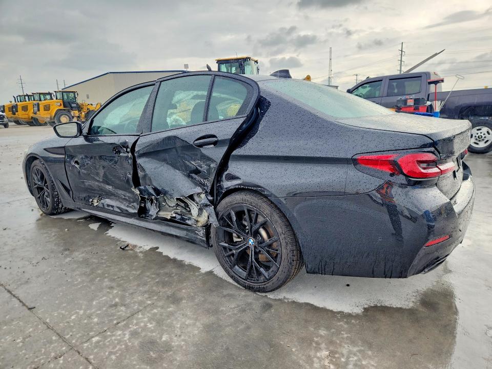 2022 BMW 5er VIN WBA53BH07NWX78004 COPART salvage auction — SIDE, Tx - Salvage Vehicle Title, sold $14,800 on 2026-07-17 (photo 2)