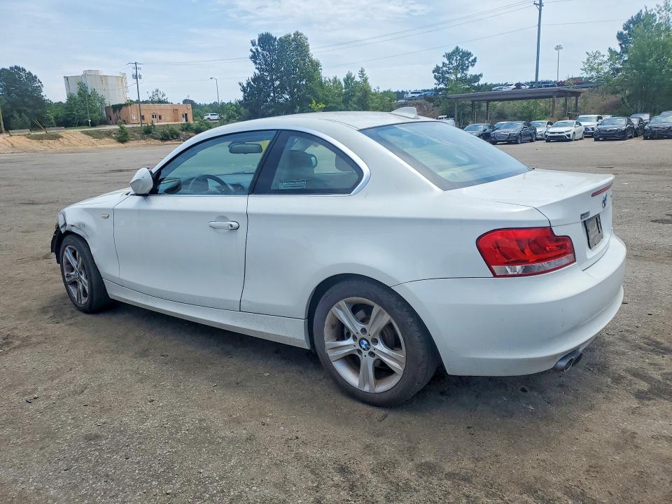 2012 BMW 1er VIN WBAUP7C54CVP23562 COPART salvage auction — FRONT END, Sc - Cert Of Title-Salvage, sold $3,200 on 2026-07-06 (photo 2)