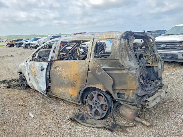 2010 Mazda 5 VIN JM1CR2W35A0360754 COPART salvage auction — BURN, Ks - Non-Repairable Vehicle Certifi, sold $100 on 2026-07-09 (photo 2)