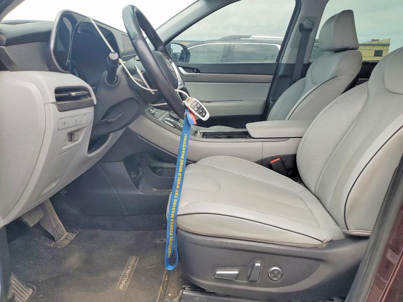 2024 Hyundai VIN KM8R44GE7RU729456 COPART salvage auction — REAR END, TX - SALVAGE VEHICLE TITLE, sold $5,900 on 2026-07-30 (photo 7)