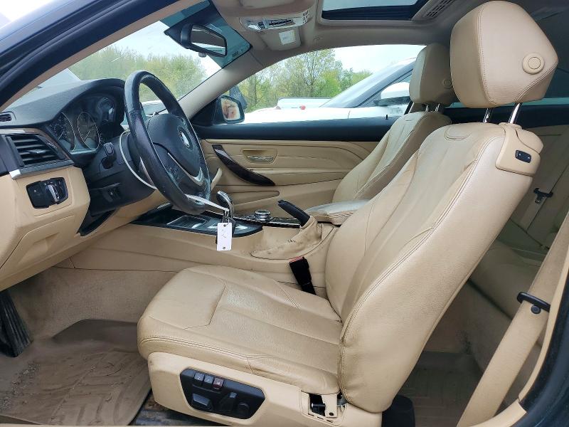 2014 BMW 4 series VIN WBA3N9C52EF722100 COPART salvage auction — MECHANICAL, Wv - Certificate Of Title, sold $3,550 on 2026-07-09 (photo 7)