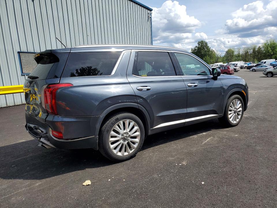 2020 Hyundai Palisade VIN KM8R3DHE9LU046943 COPART salvage auction — REAR END, Salvage Title, sold $8,800 on 2026-09-02 (photo 3)
