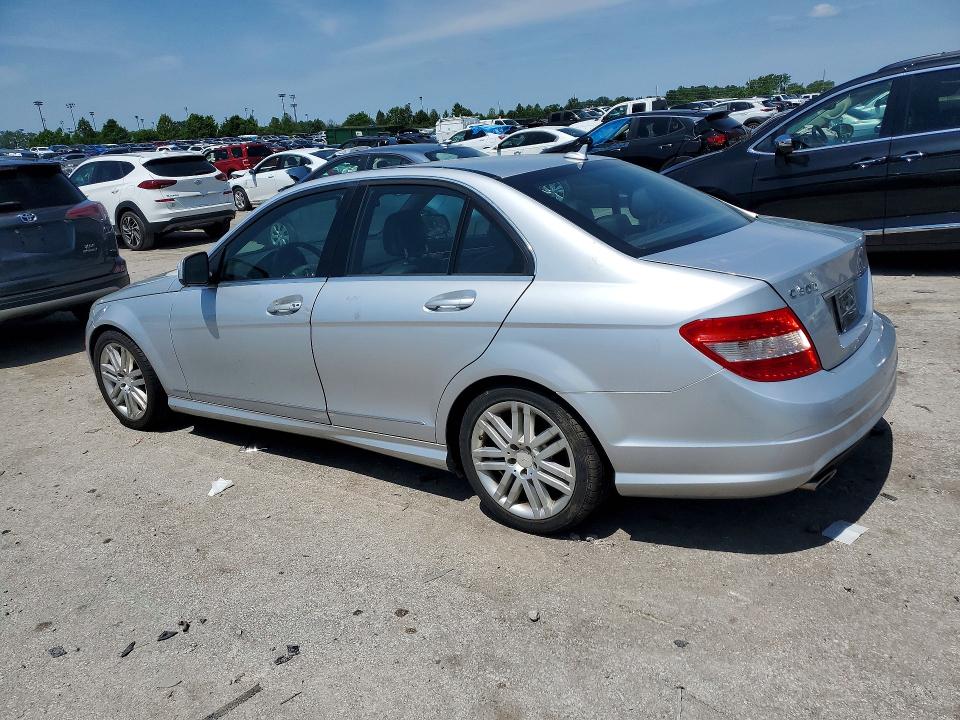 2009 Mercedes-benz C class VIN WDDGF54XX9R074302 COPART salvage auction — UNDERCARRIAGE, Mo - Salvage Certificate Of Title, sold $500 on 2026-07-10 (photo 2)