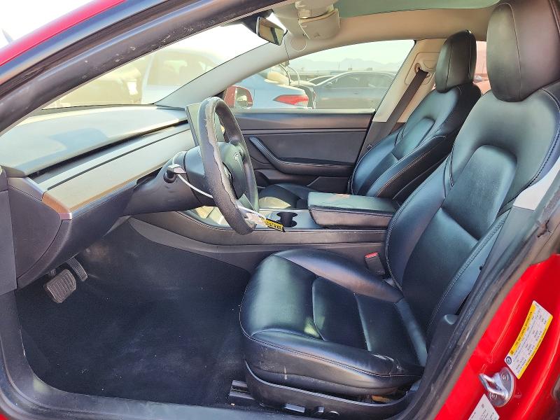 2021 Tesla Model 3 VIN 5YJ3E1EB7MF875470 COPART salvage auction — REAR END, Ca - Salvage Certificate, sold $3,800 on 2026-07-22 (photo 7)