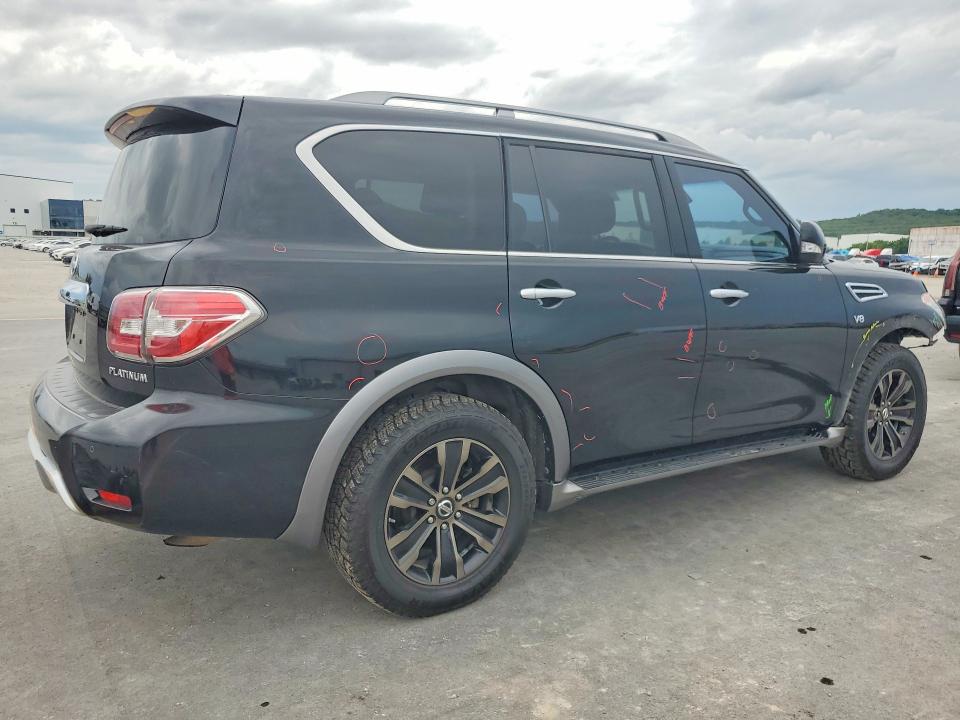 2017 Nissan VIN JN8AY2NF9H9301030 COPART salvage auction — FRONT END, Ok - Cert Of Title-Salvage, sold $3,250 on 2026-07-15 (photo 3)