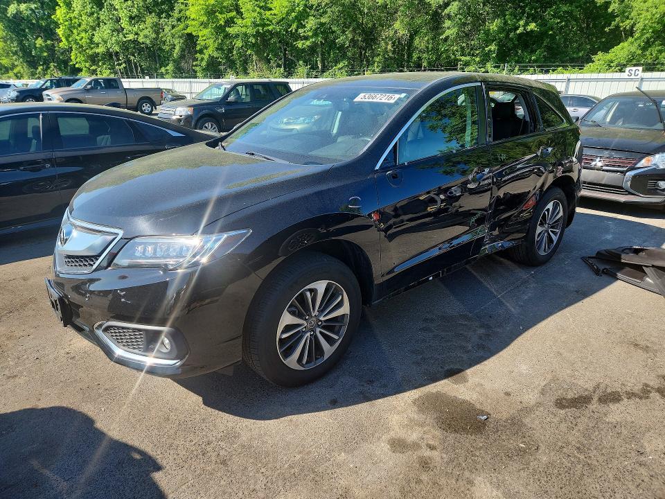 2018 Acura Rdx VIN 5J8TB4H7XJL002758 COPART salvage auction — SIDE, Nj - Cert Of Title-Salvage, sold $7,700 on 2026-07-21 (photo 1)