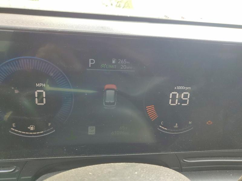 2024 Hyundai Kona VIN KM8HBCAB5RU096417 COPART salvage auction — UNDERCARRIAGE, Mi - Cert Of Title-Salvage Vehicle, sold $8,200 on 2026-07-16 (photo 9)