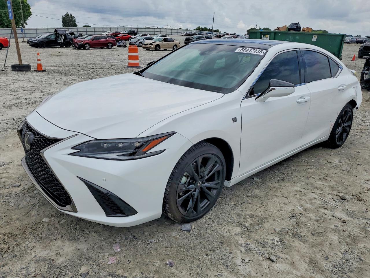 2025 Lexus ES 350 VIN 58ADZ1B17SU213076 — COPART salvage auction photo