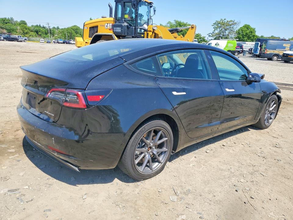 2022 Tesla Model 3 VIN 5YJ3E1EB3NF191629 COPART salvage auction — FRONT END, Md - Cert Of Salvage > 75% Damage, sold $5,200 on 2026-07-09 (photo 3)