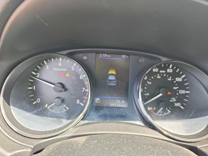 2019 Nissan Rogue VIN JN1BJ1CR7KW625908 COPART salvage auction — FRONT END, Il - Salvage Certificate, sold $2,350 on 2026-07-14 (photo 9)