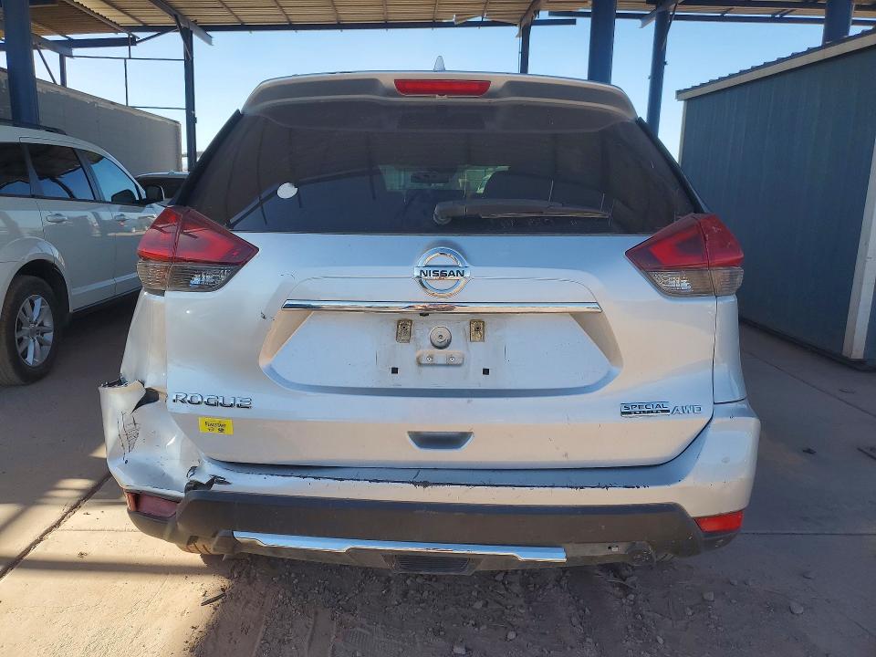 2019 Nissan Rogue VIN 5N1AT2MV8KC734024 COPART salvage auction — REAR END, Az - Cert Of Title - Salvage, sold $1,400 on 2026-07-02 (photo 6)