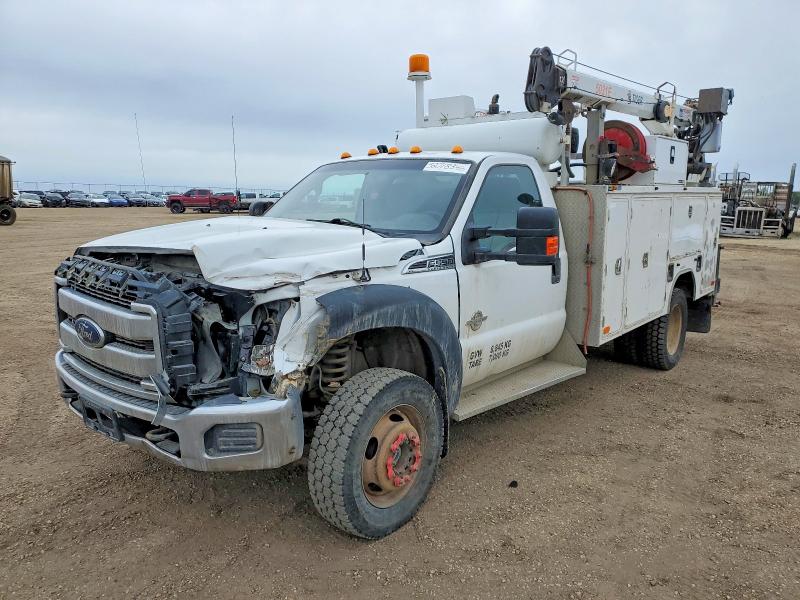 2015 Ford F-550 super duty VIN 1FDUF5HT4FEC42681 COPART salvage auction — FRONT END, Ab - Bos - Salvage, sold $20,250 on 2026-07-09 (photo 2)