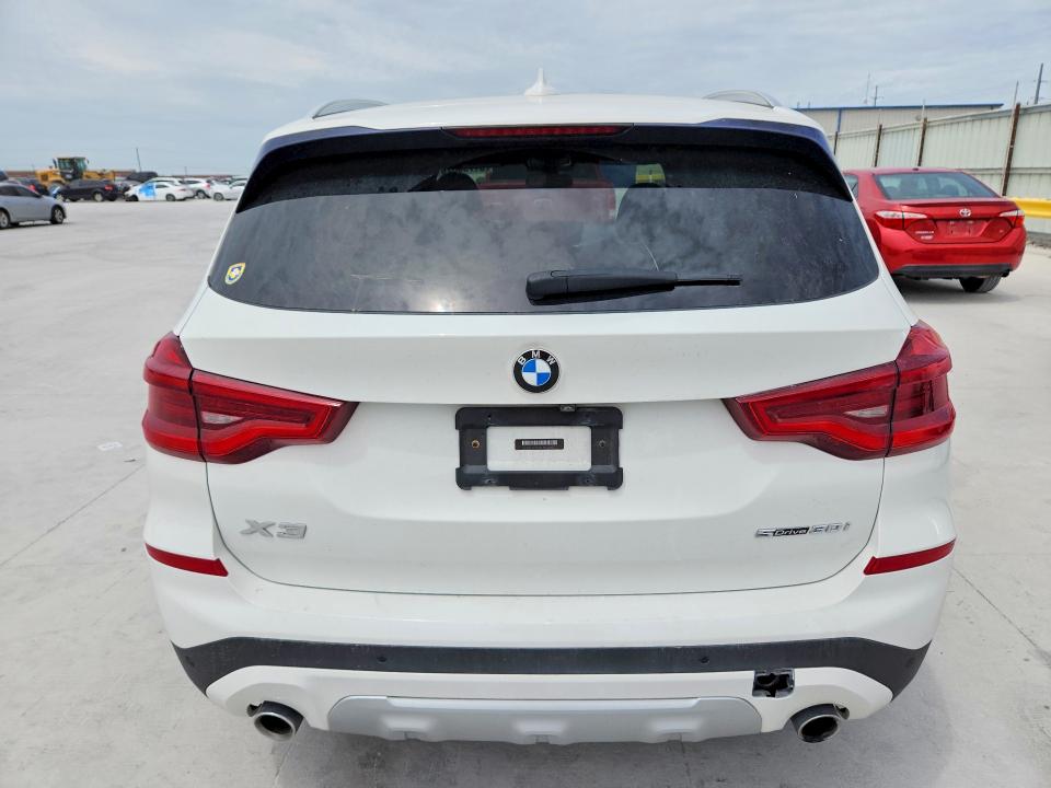 2020 BMW VIN 5UXTY3C0XL9B76008 COPART salvage auction — HAIL, Tx - Certificate Of Title, sold $250 on 2026-07-31 (photo 6)
