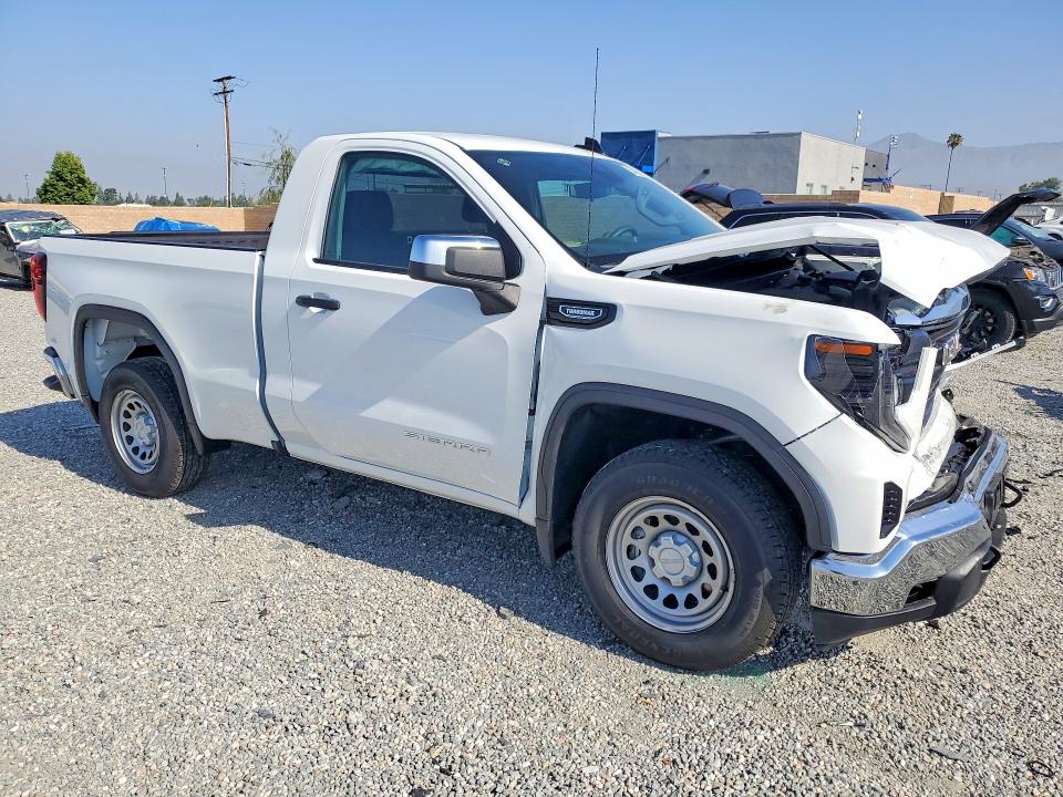 2026 Gmc SIERRA VIN 3GTNHAEKXTG291976 COPART salvage auction — FRONT END, Ca - Salvage Certificate, sold $13,900 on 2026-08-19 (photo 4)