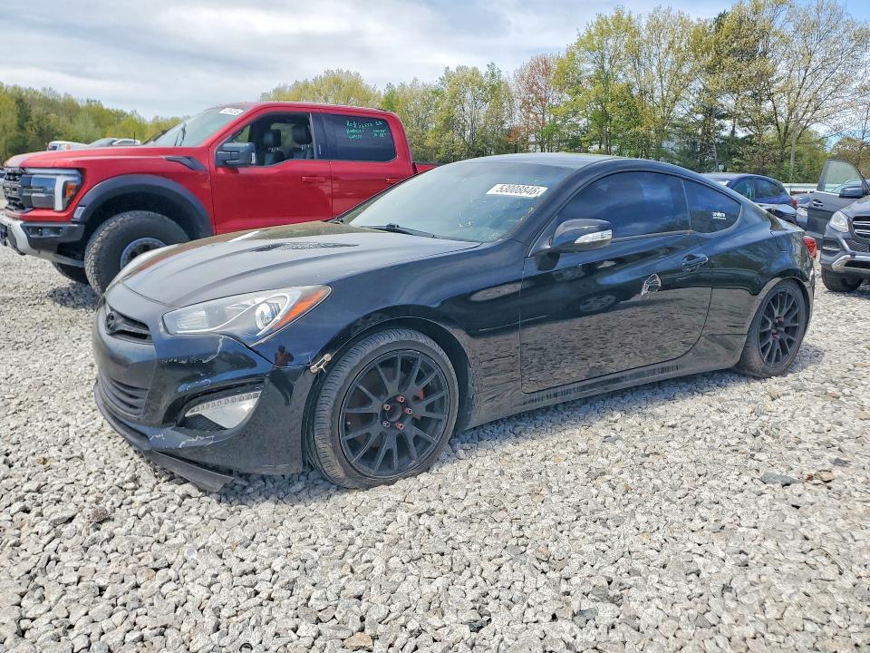 2016 Hyundai Genesis VIN KMHHT6KJ5GU132222 COPART salvage auction — MECHANICAL, Va - Certificate Of Title (P), sold $2,750 on 2026-07-29 (photo 1)