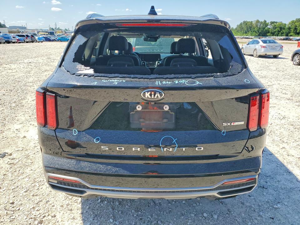 2021 Kia Sorento VIN 5XYRK4LFXMG012195 COPART salvage auction — HAIL, Tx - Certificate Of Title, sold $2,000 on 2026-07-21 (photo 6)