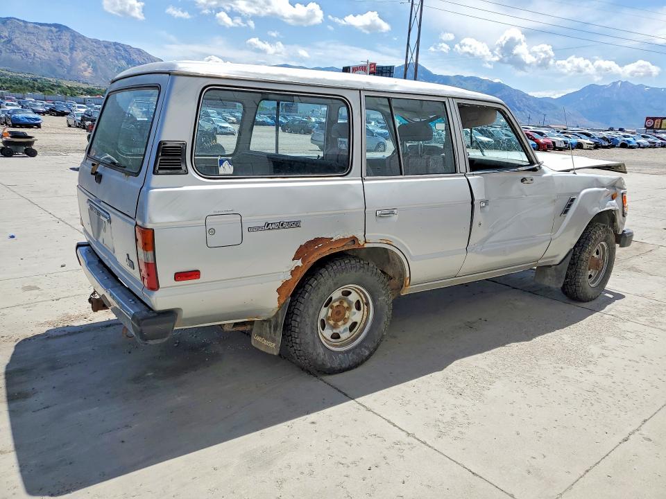 1986 Toyota VIN JT3FJ60G4G1134610 COPART salvage auction — ALL OVER, Ut - Salvage Certificate, sold $750 on 2026-07-20 (photo 3)