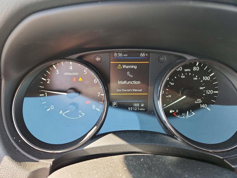2019 Nissan VIN JN8AT2MV9KW395135 COPART salvage auction — FRONT END, Il - Salvage Certificate, sold $2,050 on 2026-07-13 (photo 9)
