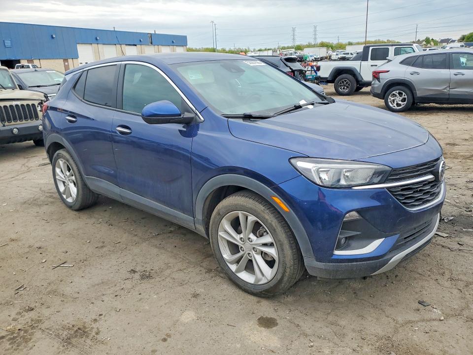 2022 Buick Encore VIN KL4MMBS27NB135112 COPART salvage auction — FRONT END, MI - CERTIFICATE OF TITLE, sold $6,200 on 2026-07-17 (photo 4)
