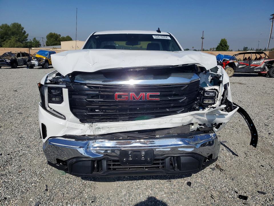 2026 Gmc SIERRA VIN 3GTNHAEKXTG291976 COPART salvage auction — FRONT END, Ca - Salvage Certificate, sold $13,900 on 2026-08-19 (photo 5)