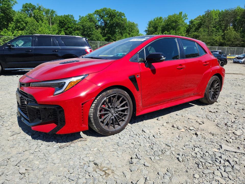 2025 Toyota VIN JTNABAAE9SA021274 COPART salvage auction — FRONT END, Md - Cert Of Salvage > 75% Damage, sold $17,400 on 2026-07-28 (photo 1)