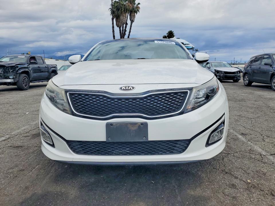 2015 Kia Optima VIN 5XXGN4A79FG419331 COPART salvage auction — REAR END, Ca - Salvage Certificate, sold $1,900 on 2026-07-19 (photo 5)