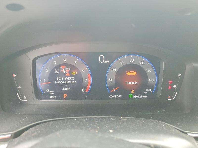 2024 Acura Integra VIN 19UDE4H66RA023617 COPART salvage auction — SIDE, Md - Cert Of Salvage > 75% Damage, sold $9,200 on 2026-07-28 (photo 9)