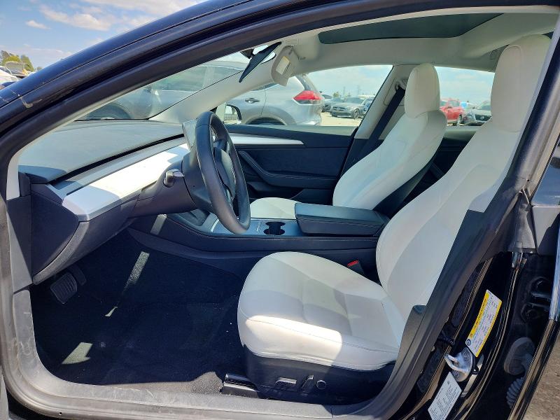 2023 Tesla Model 3 VIN 5YJ3E1EAXPF581783 COPART salvage auction — REAR END, CA - SALVAGE CERTIFICATE, sold $8,200 on 2026-07-21 (photo 7)