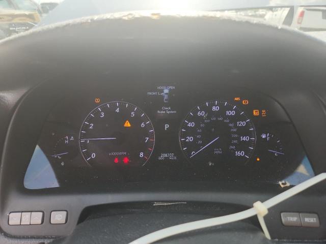 2011 Lexus Ls 460 VIN JTHBL5EF7B5105505 COPART salvage auction — NORMAL WEAR, Fl - Certificate Of Title, sold $2,800 on 2026-07-28 (photo 9)