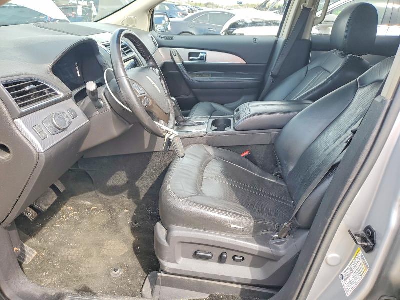 2012 Lincoln Mkx VIN 2LMDJ6JKXCBL10502 COPART salvage auction — FRONT END, OH - CERT OF TITLE-SALVAGE, sold $600 on 2026-07-03 (photo 7)