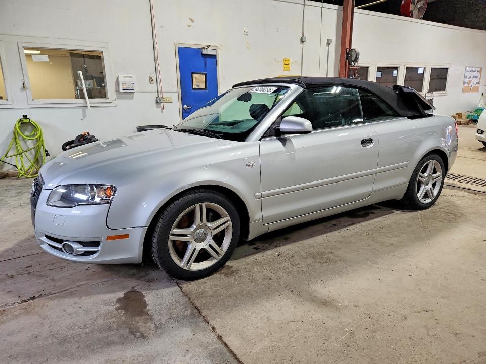 2007 Audi A4 VIN WAUDF48H97K037111 — COPART salvage auction photo