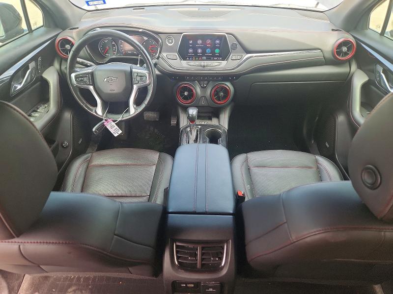 2020 Chevrolet Blazer VIN 3GNKBERSXLS556406 COPART salvage auction — FRONT END, Tx - Salvage Vehicle Title, sold $7,200 on 2026-07-22 (photo 8)