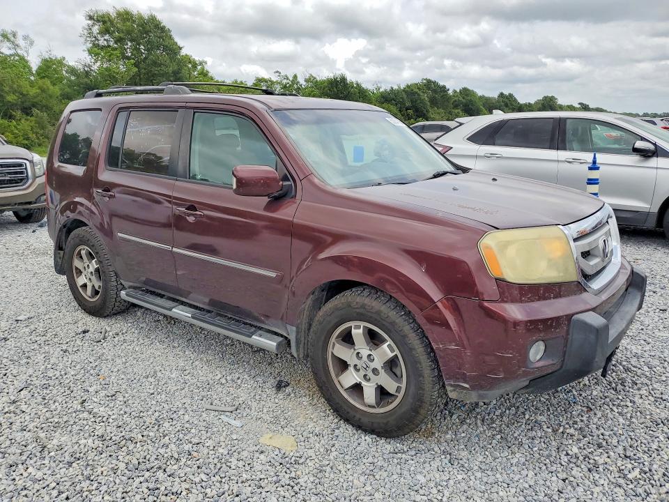 2009 Honda Pilot VIN 5FNYF38959B002346 COPART salvage auction — REAR END, Tx - Salvage Vehicle Title, sold $875 on 2026-07-09 (photo 4)
