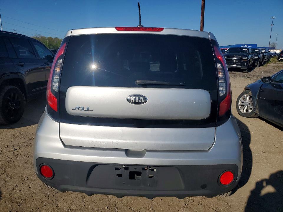 2017 Kia Soul VIN KNDJN2A28H7477005 COPART salvage auction — FRONT END, Id - Salvage Certificate Of Title, sold $325 on 2026-07-14 (photo 6)