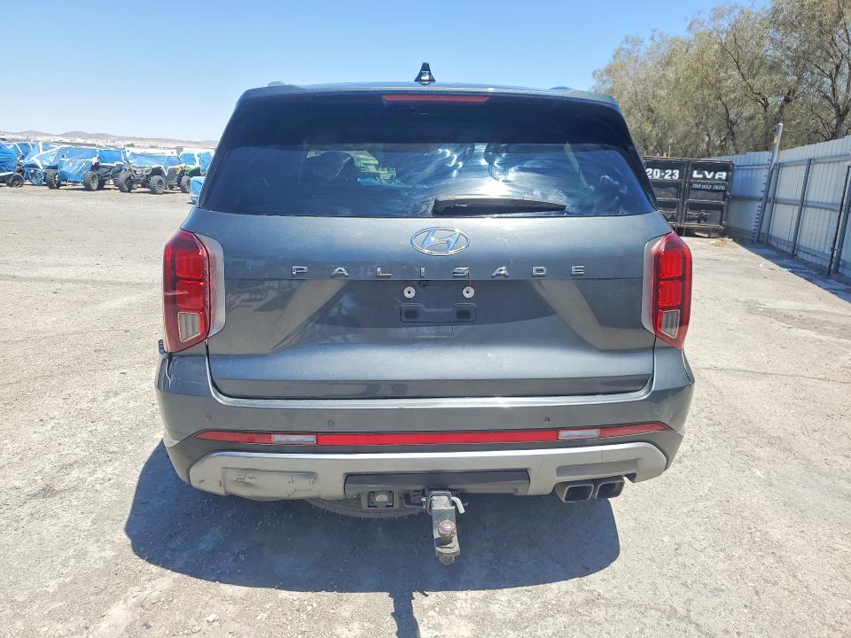 2024 Hyundai Palisade VIN KM8R44GE3RU791517 COPART salvage auction — FRONT END, Fl - Certificate Of Title, sold $13,700 on 2026-07-28 (photo 6)
