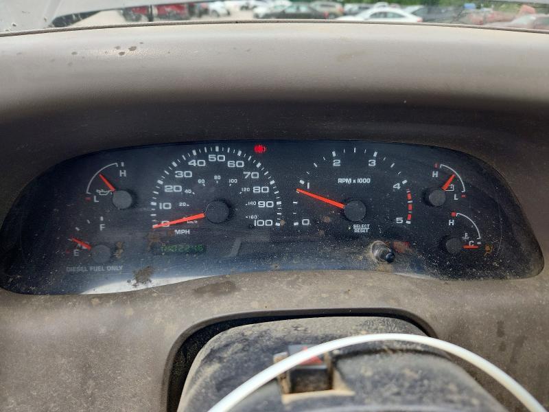 2003 Ford F-250 super duty VIN 1FTNF21P33ED18083 COPART salvage auction — FRONT END, PA - CERTIFICATE OF SALVAGE, sold $1,850 on 2026-07-02 (photo 9)