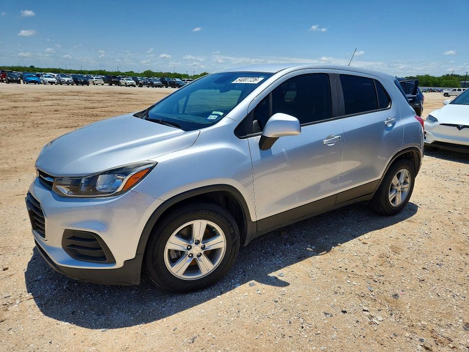 2020 Chevrolet Trax VIN 3GNCJKSB5LL200214 COPART salvage auction — FRONT END, Tx - Salvage Vehicle Title, sold $2,400 on 2026-07-09 (photo 1)