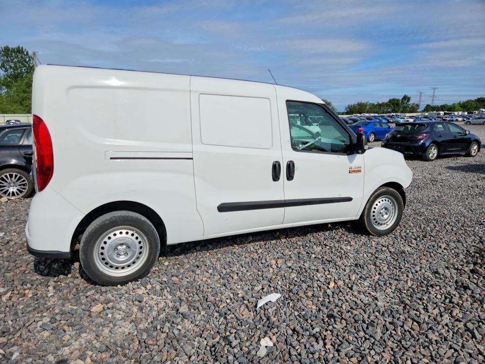 2022 Ram Promaster city VIN ZFBHRFAB2N6Y08742 COPART salvage auction — FRONT END, Il - Salvage Certificate, sold $15 on 2026-07-29 (photo 3)