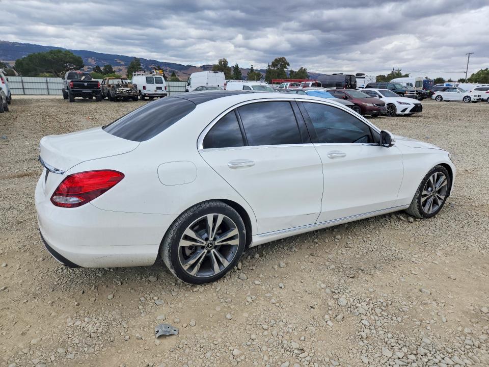 2018 Mercedes-benz VIN WDDWF4JB3JR408446 COPART salvage auction — FRONT END, Ca - Salvage Certificate, sold $6,600 on 2026-07-07 (photo 3)