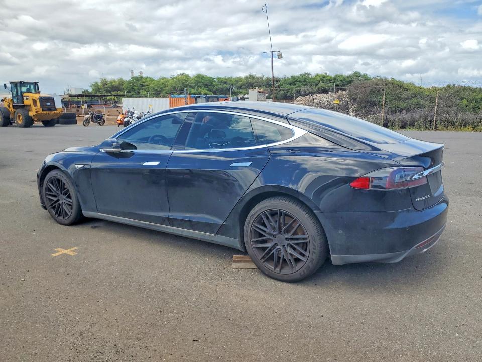2015 Tesla VIN 5YJSA1E21FF113794 COPART salvage auction — UNDERCARRIAGE, Hi - Certificate Of Salvage, sold $575 on 2026-08-31 (photo 2)
