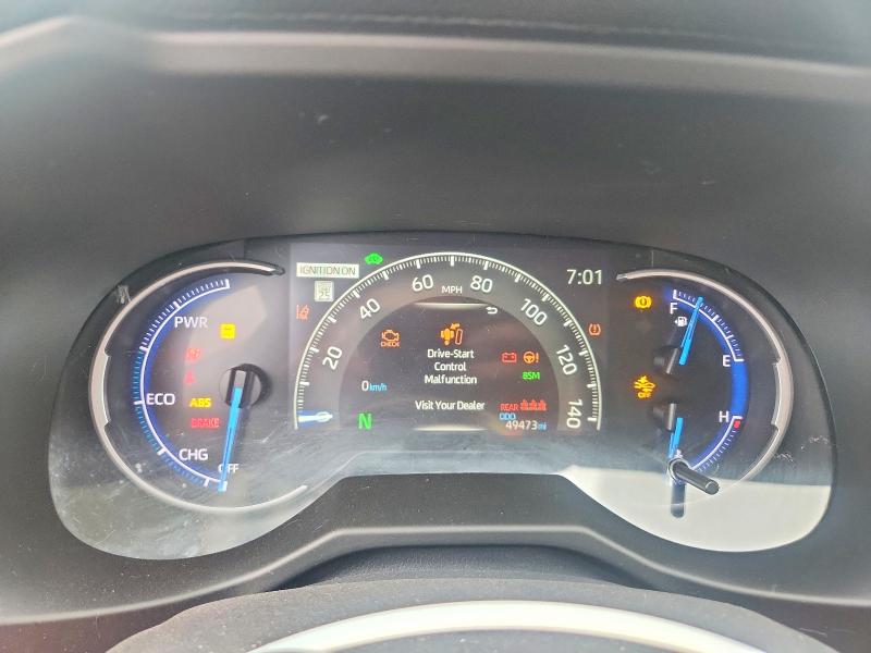 2024 Toyota Rav 4 VIN 2T3RWRFV9RW216192 COPART salvage auction — FRONT END, Va - Cert Of Title - Salvage, sold $9,200 on 2026-07-02 (photo 9)