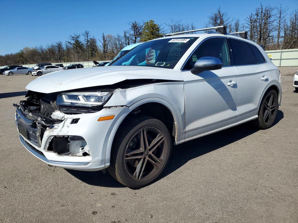 2019 Audi VIN WA1B4AFY8K2100137 COPART salvage auction — FRONT END, Ny - Mv-907A Salvage Certificate, sold $5,900 on 2026-07-22 (photo 1)