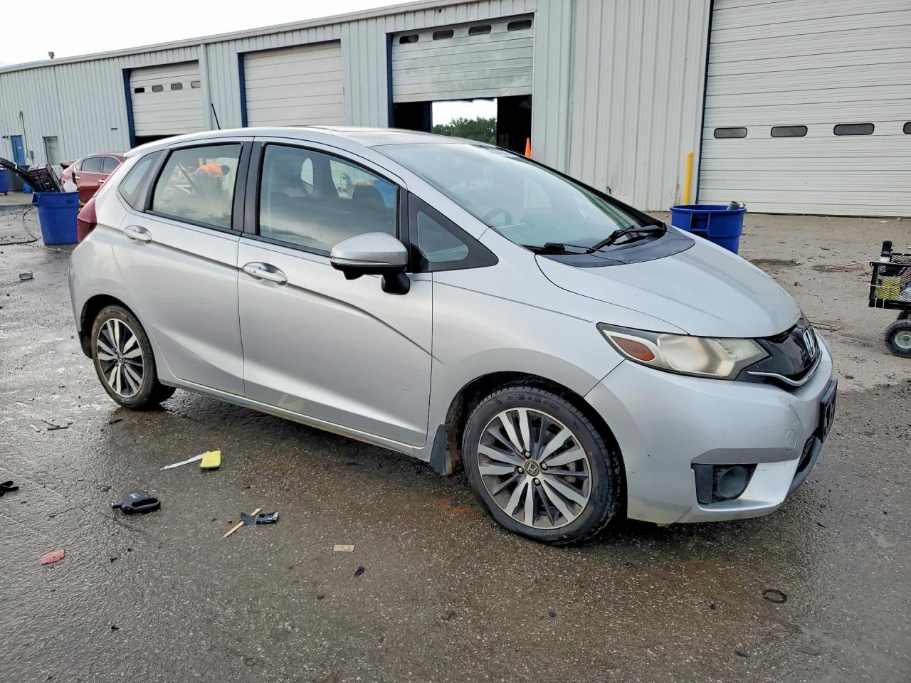 2016 Honda Fit VIN JHMGK5H77GX015442 COPART salvage auction — Rear End, AL - CERT OF TITLE-SALVAGE TITLE, sold $2,100 on 2026-07-09 (photo 4)