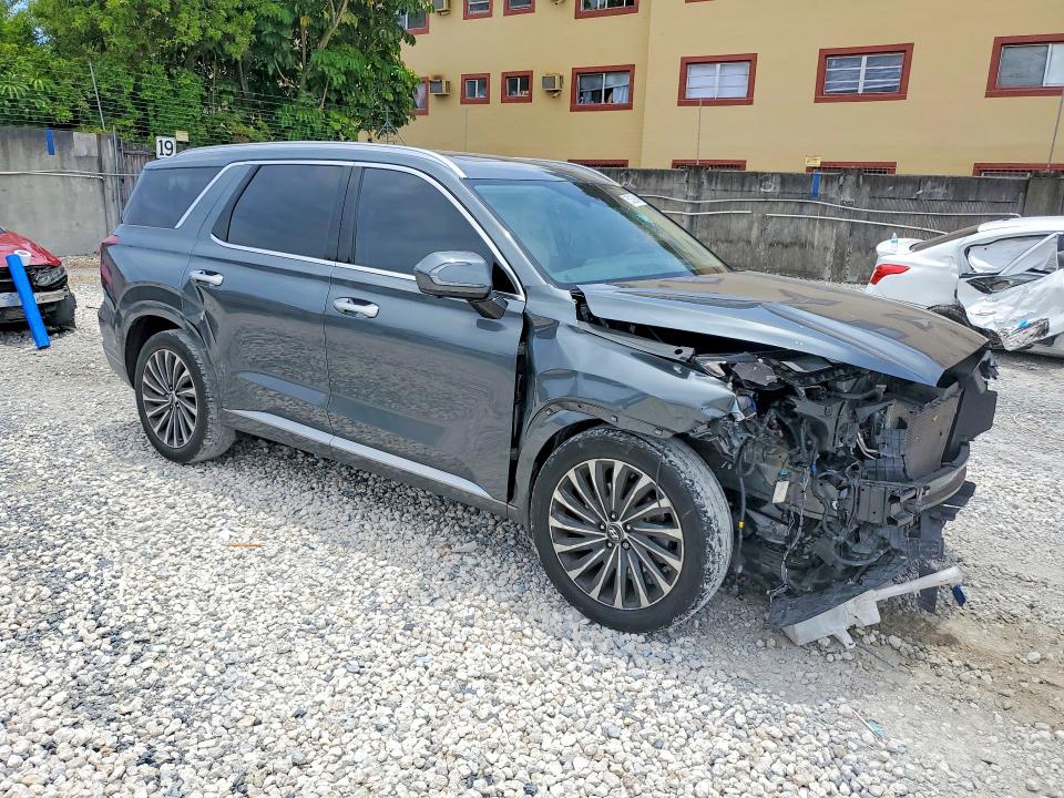 2024 Hyundai VIN KM8R74GE1RU703037 COPART salvage auction — FRONT END, Fl - Cert Of Title Slvg Rebuildable, sold $11,000 on 2026-07-13 (photo 4)