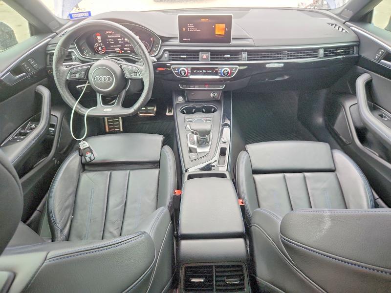 2019 Audi A5 VIN WAUENCF52KA023737 COPART salvage auction — UNDERCARRIAGE, Tx - Salvage Vehicle Title, sold $15,300 on 2026-07-17 (photo 8)