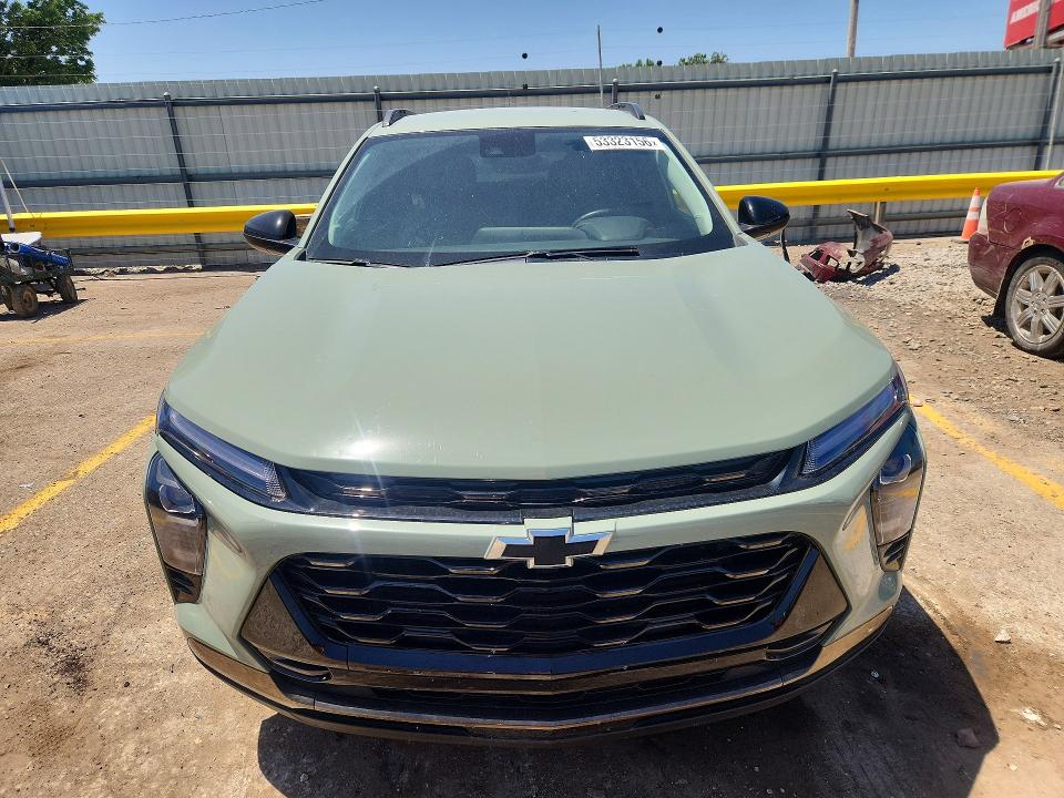 2025 Chevrolet VIN KL77LKEP5SC087495 COPART salvage auction — HAIL, Ks - Cert Of Title-Salvage, sold $11,000 on 2026-07-15 (photo 5)