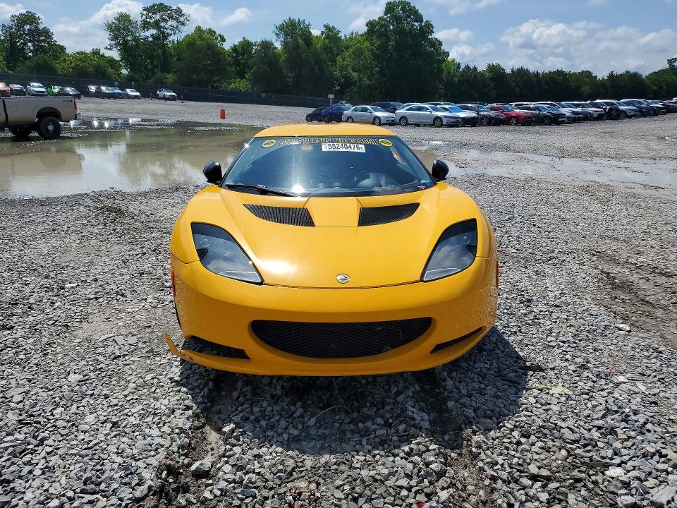 2014 Lotus Evora VIN SCCLMDSUXEHA10019 COPART salvage auction — ALL OVER, Tn - Salvage Certificate, sold $12,500 on 2026-07-02 (photo 5)